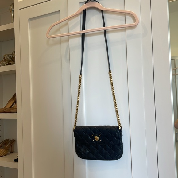 Marc Jacobs Black Quilted Leather Chain-Linked Crossbody Bag - Picture 2 of 5